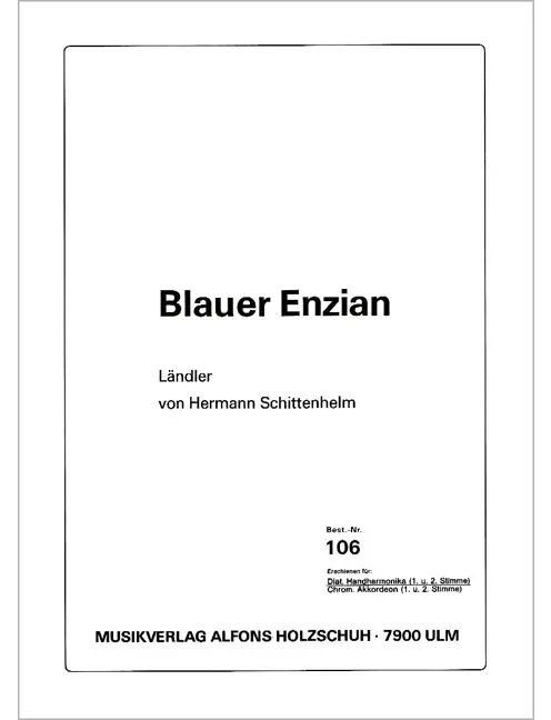 Blauer Enzian